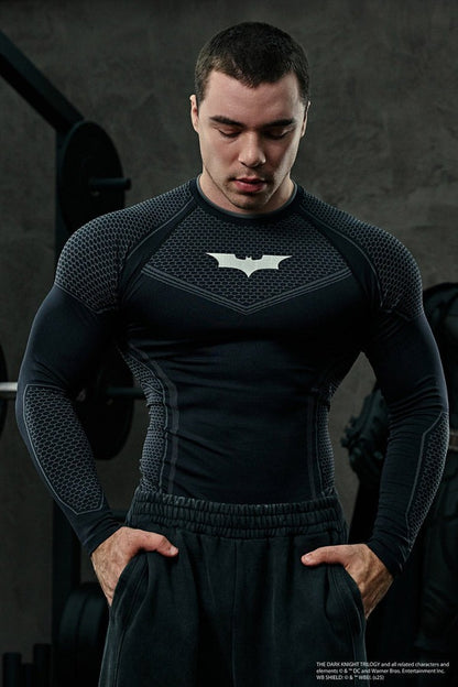 8004 - Batman Compression Longsleeves New Colors